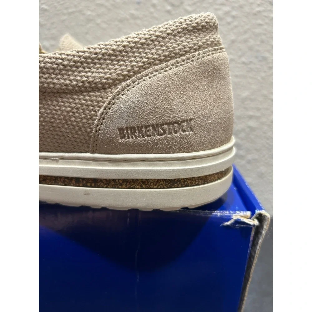 Birkenstock Oswego Textile Suede Sandcastle Beige EU 44 US M11 Mens